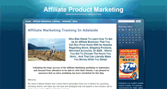 Desktop Screenshot of affiliateproductmarketing.net